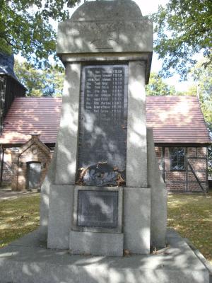 Krieger-Denkmal in Wendisch Priborn
