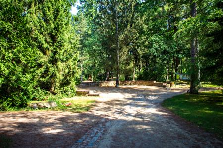 Eingang Forstbotanischer Garten Eberswalde