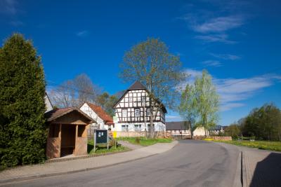 Blick Richtung Gemeindeamt in Nischwitz