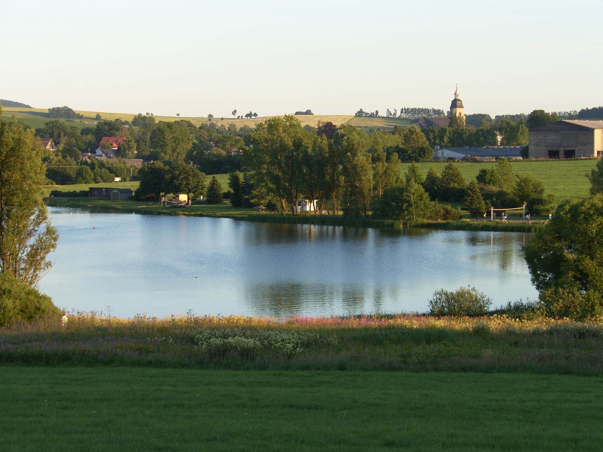 Naturbad "Neuer Teich" Gemeinde Großhartmannsdorf