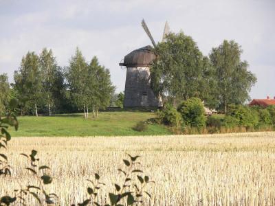 Holländerwindmühle in Kolpien