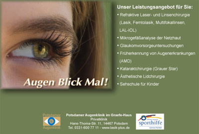 Vorschaubild Potsdamer Augenklinik im A.-v. Graefe-Haus GmbH