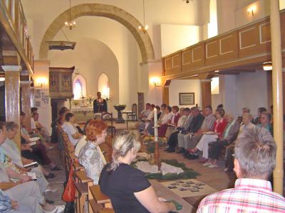Gottesdienst zur Gründung der Evang. Landgemeinde 2006