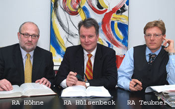 Vorschaubild Rechtsanwälte Helmchen, Teubner,  Hülsenbeck & Partner