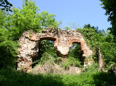 Überreste der Quitzowburg