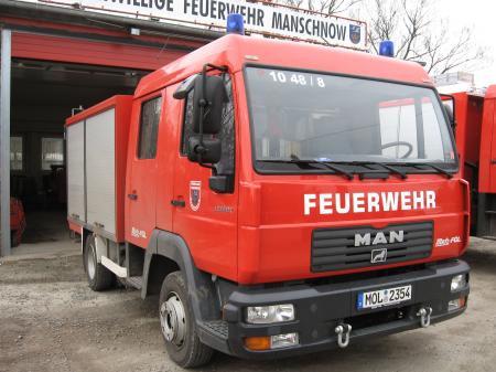 TSF-W der Feuerwehr Manschnow