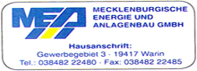 Vorschaubild MEA Mecklenburgische Energie und Anlagenbau GmbH