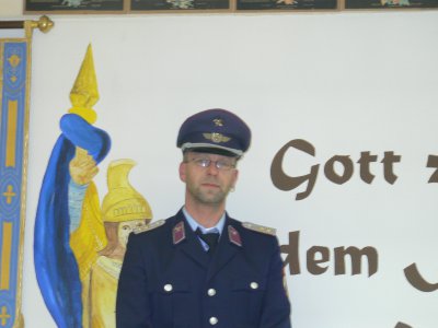 Ortswehrleiter Karsten Löffler