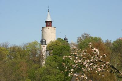 Blick zur Burg Posterstein