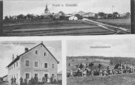 Postkarte Preith 1915