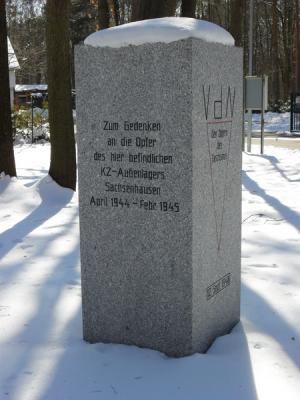 Vorschaubild VdN-Denkmal/KZ Außenlager Sachsenhausen