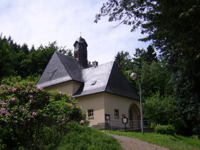 Die Kapelle in Thermalbad Wiesenbad.