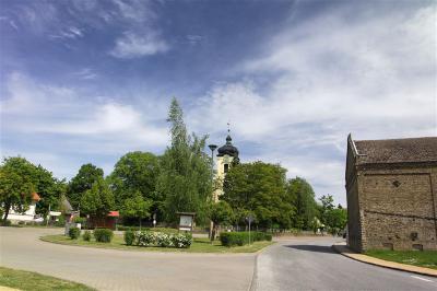 Dorfplatz in Päwesin