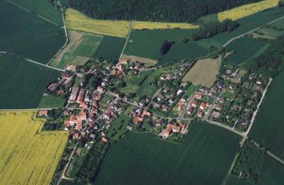 Luftbildansicht von Neu Eichenberg-Hermannrode