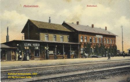 Bahnhof Holzwickede, ca. 1907