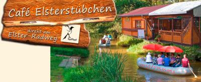 Gaststätte "Elsterstübchen" in Neumühl mit Bootsverleih