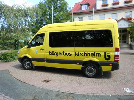 Außenansicht Bürgerbus Kirchheim