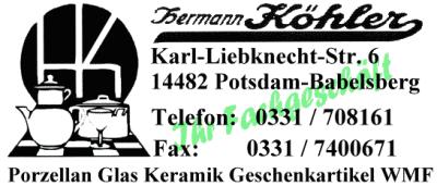 Logo von Firma Hermann Köhler