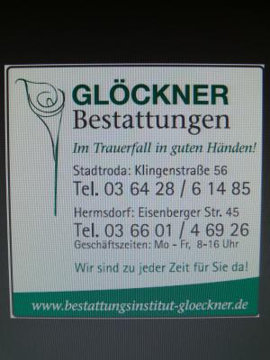 Vorschaubild Bestattungsinstitut  Glöckner