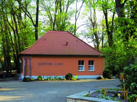 erstes Badehaus - heute Goethecafé
