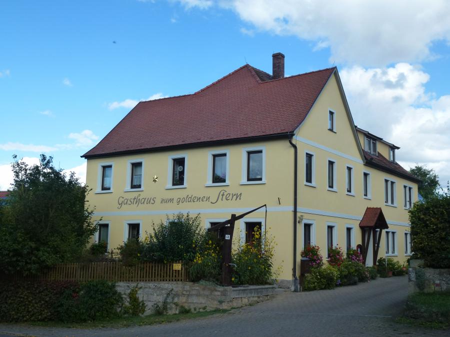 Gemeinde Simmershofen Gasthaus Zum Goldenen Stern