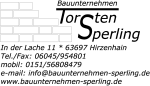 Bauunternehmen Torsten Sperling - Hirzenhain