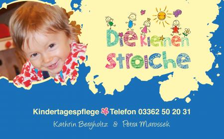 Die kleinen Strolche, Kindertagespflege, Telefon (03362) 50 20 31, Kathrin Bergholz & Petra Marossek