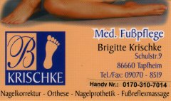 Vorschaubild Med. Fußpflege Brigitte Krischke