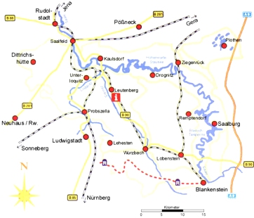 Vorschaubild Naturpark Thüringer Schiefergebirge/Obere Saale