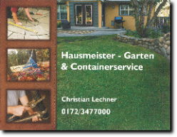 Vorschaubild Hausmeister - Garten & Containerservice