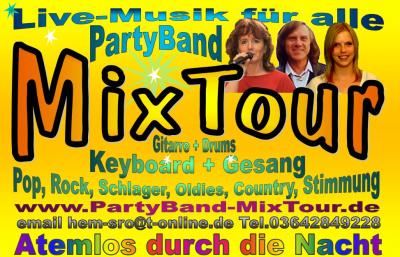 Vorschaubild Party-Band & Party  Duo Mixtour