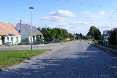 Straße nach Perleberg