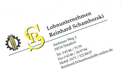 Vorschaubild Lohnunternehmen Reinhard Schamborski