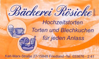 Bild von Bäckerei Rösicke GmbH