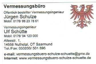Vorschaubild Vermessungsbüro Schütte/ Schulze