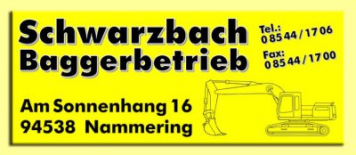 Vorschaubild Baggerbetrieb Schwarzbach