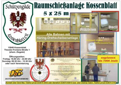 Vorschaubild Schützengilde Kossenblatt e.V.