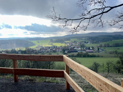 Ausblick auf Bauerbach