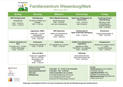 Vorschaubild Familienzentrum Wiesenburg/Mark