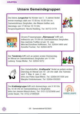 Gemeindegruppen