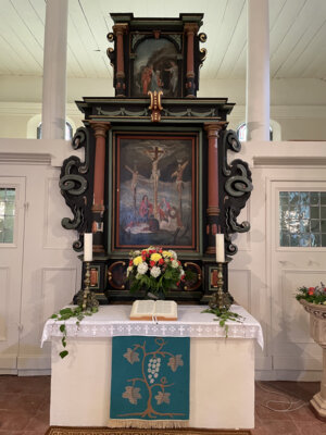 Kirche Angern Altar