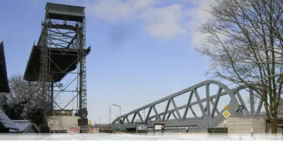 Die alte und die neue Huntebrücke