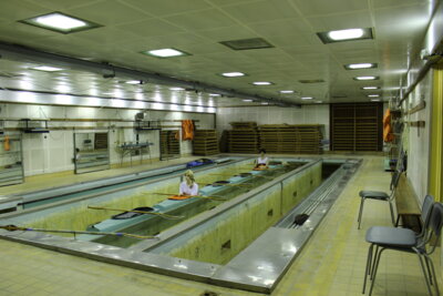 Unterdruckkammer (Foto: Förderverein Geschichte und Sport Kienbaum e. V./ Lisa Pegel)