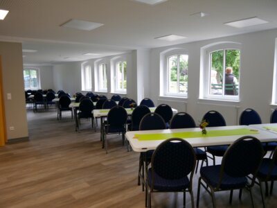 Versammlungsraum im Gemeindezentrum Berge