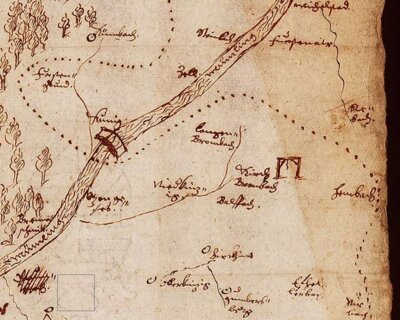 Karte von 1610