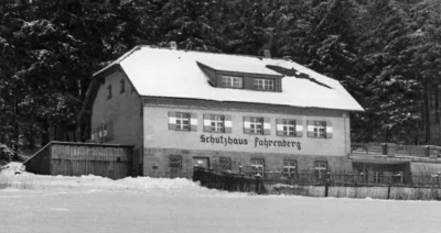 Altes Schutzhaus Fahrenberg im Jahre 1937