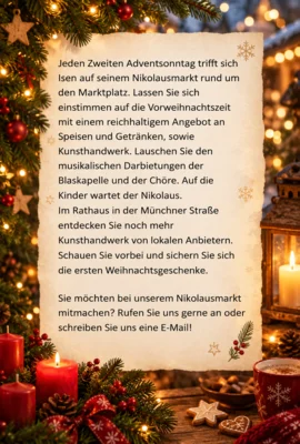 Vorschaubild Nikolausmarkt mit Regionalmarkt