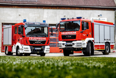 Fahrzeugflotte der Ortsfeuerwehr Gröben