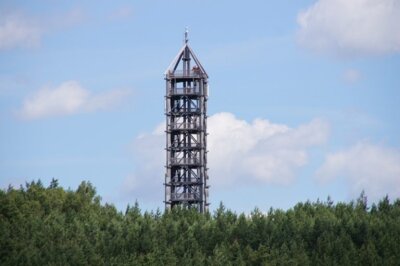 Vorschaubild Aussichtsturm Blumenthal, einer der höchsten, hölzernen Aussichtstürme Deutschlands