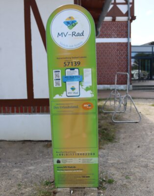 Vorschaubild Fahrradverleihstation MV-Rad an der Kurverwaltung und Seebrücke Lubmin